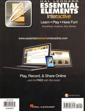 Essential Elements Interactive (formerly 2000) for Strings - Viola Book 1 - by Allen/Gillespie/Hayes - Hal Leonard Publication