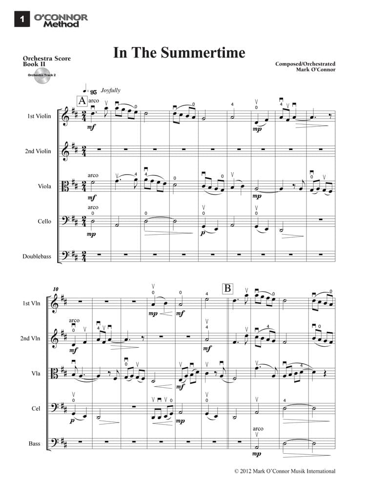 O'Connor Method for Orchestra - Book II - Score