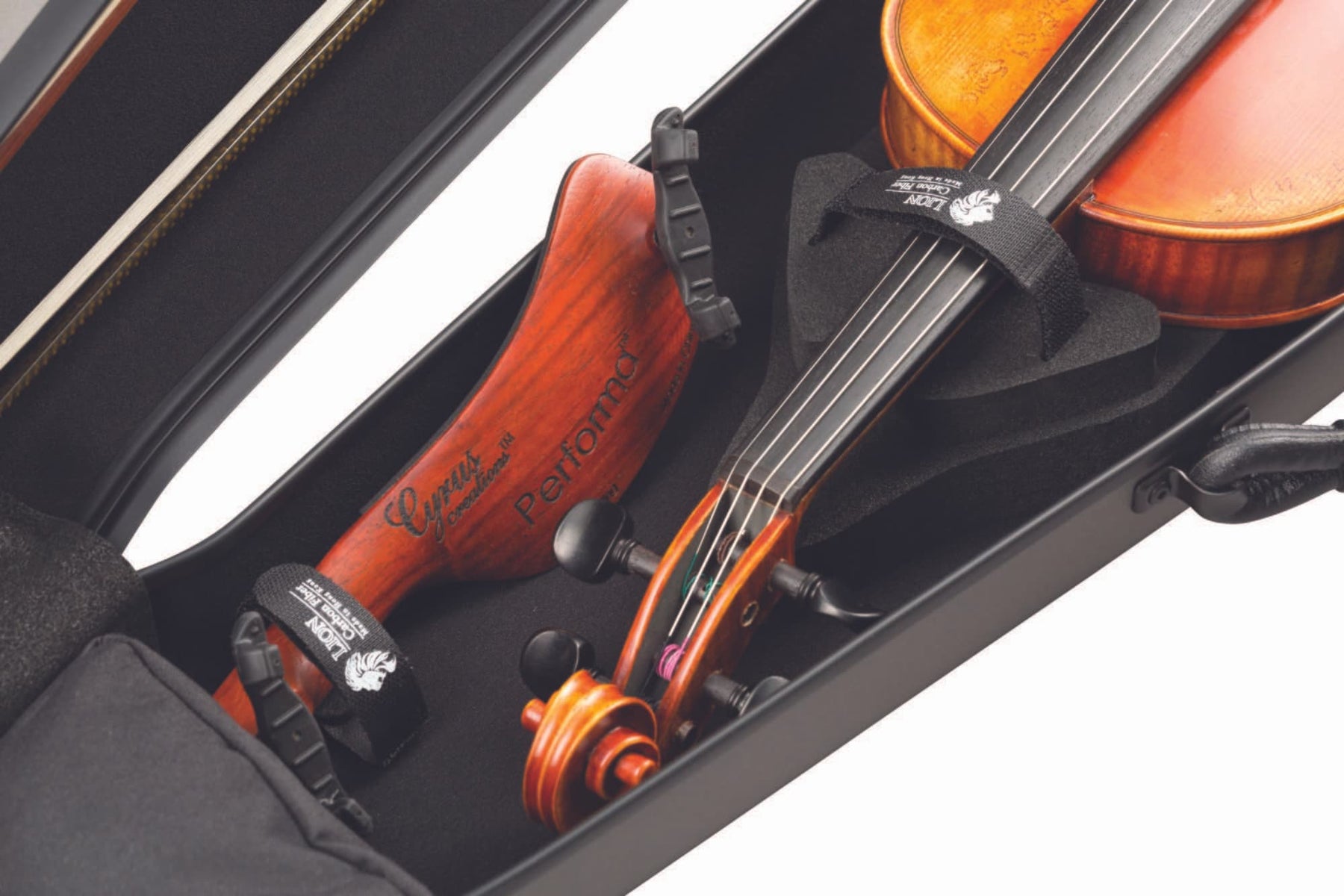 Lion Model 1400 Carbon Fiber Violin Case