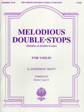 Trott - Melodious Double-Stops for Violin, Books 1 and 2 - Violin - published by G Schirmer