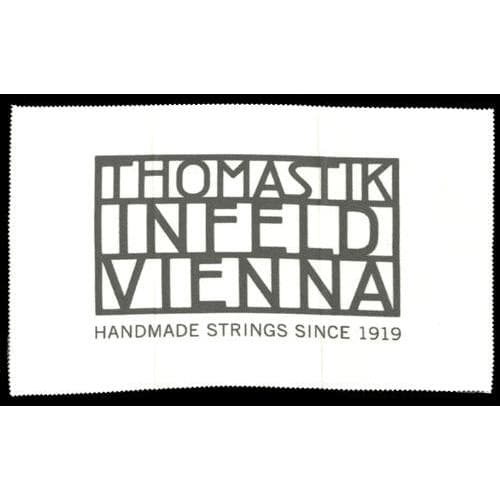 Thomastik-Infeld Dominant Violin String Set - Steel E/Silver D - 4/4 Size - Medium Gauge - Ball End