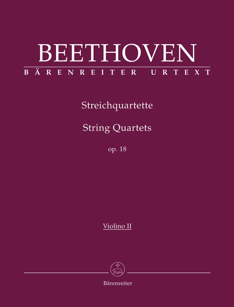 Beethoven, Ludwig - 6 String Quartets Op 18