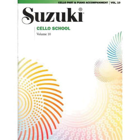 Suzuki Cello School Cello Part and Piano Accompaniment, Volume 10