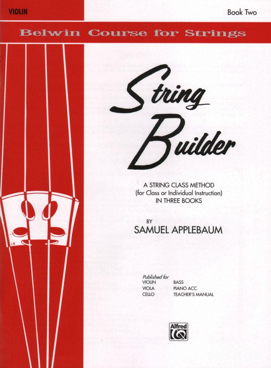 Applebaum, Samuel - String Builder - Book 2 for Violin - Belwin/Mills Publication