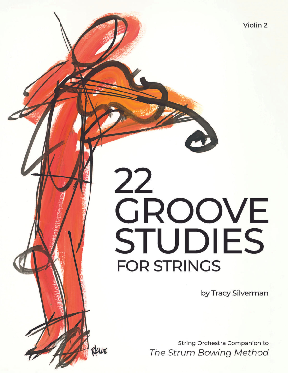 Silverman, Tracy - 22 Groove Studies for Strings - Violin 2 Part - Digital Download