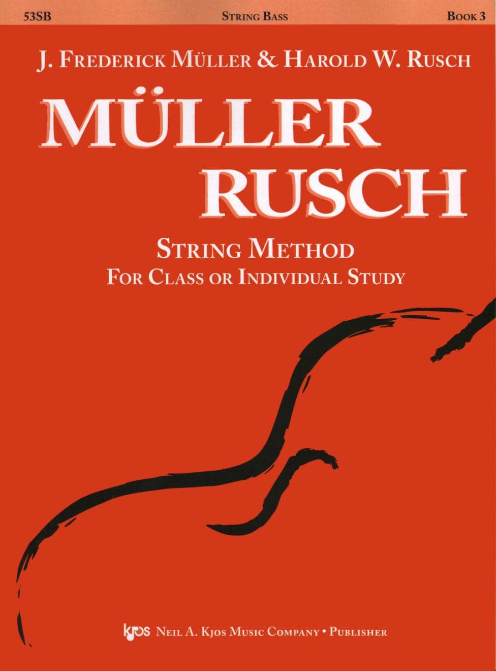 Müller/Rusch - String Method, Book 3 - Bass - Kjos Music Co