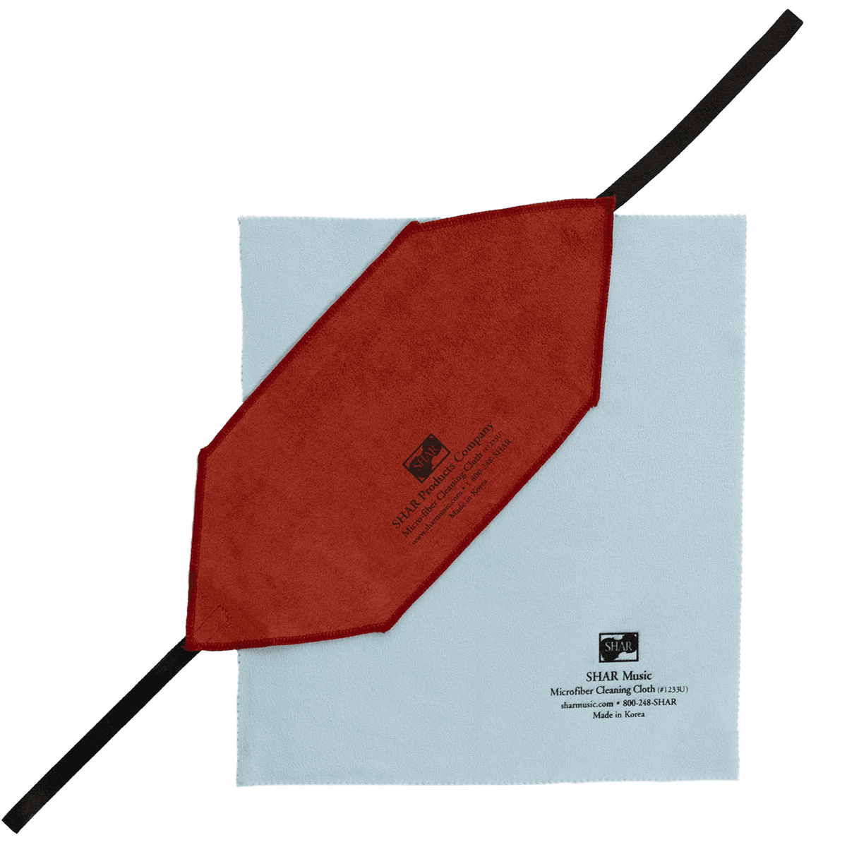 Shar Music Tapered Cleaning Cloth Essential Bundle