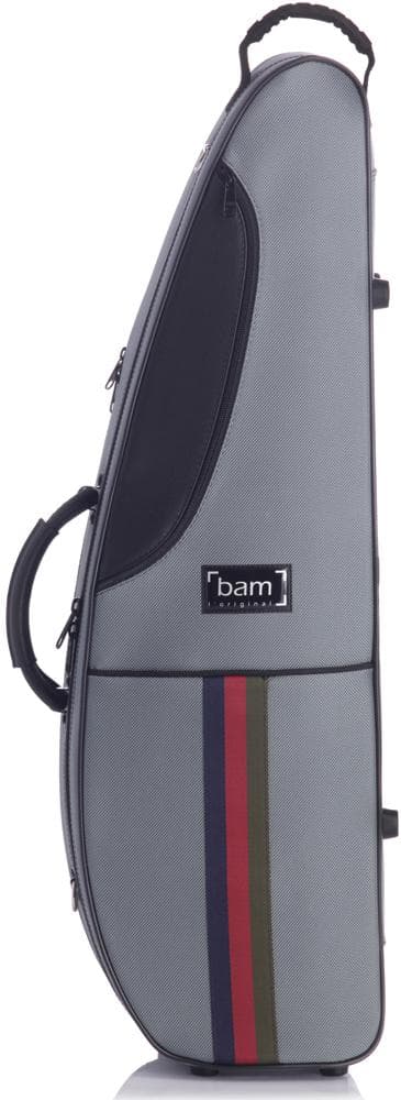 BAM St. Germain Classic 3 Violin Case Gray