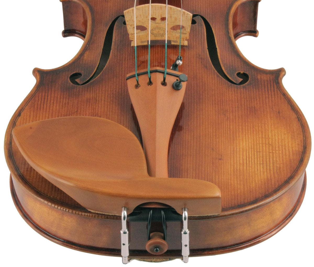 Guarneri Violin Chinrest - Boxwood Old Hill Plate