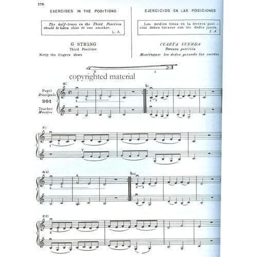 Bang, Maia - Violin Method, Book 3 (English and Spanish Text) - Carl Fischer Edition