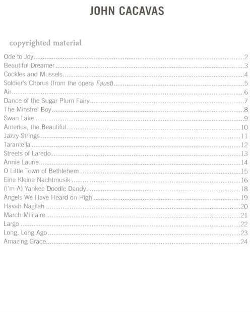 More Trios for Violins: 22 Distinctive Arrangements of Famous Music - arranged by John Cacavas - Alfred Edition