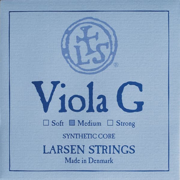 Larsen Viola G String Silver, Medium, Synthetic