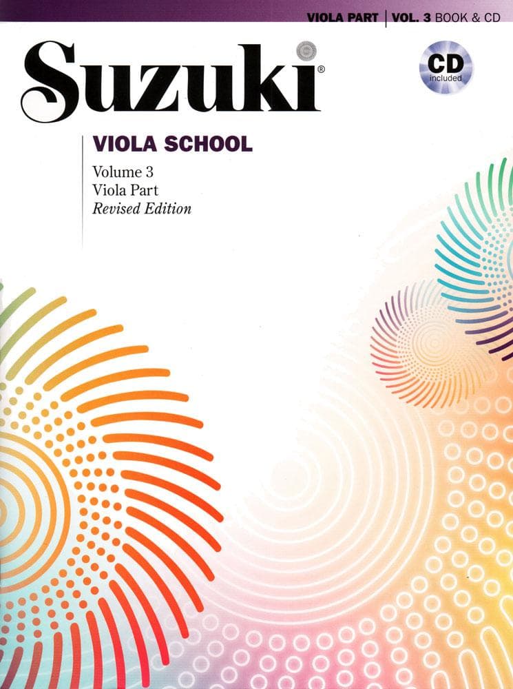 Suzuki Viola School Method Book and CD, Volume 3