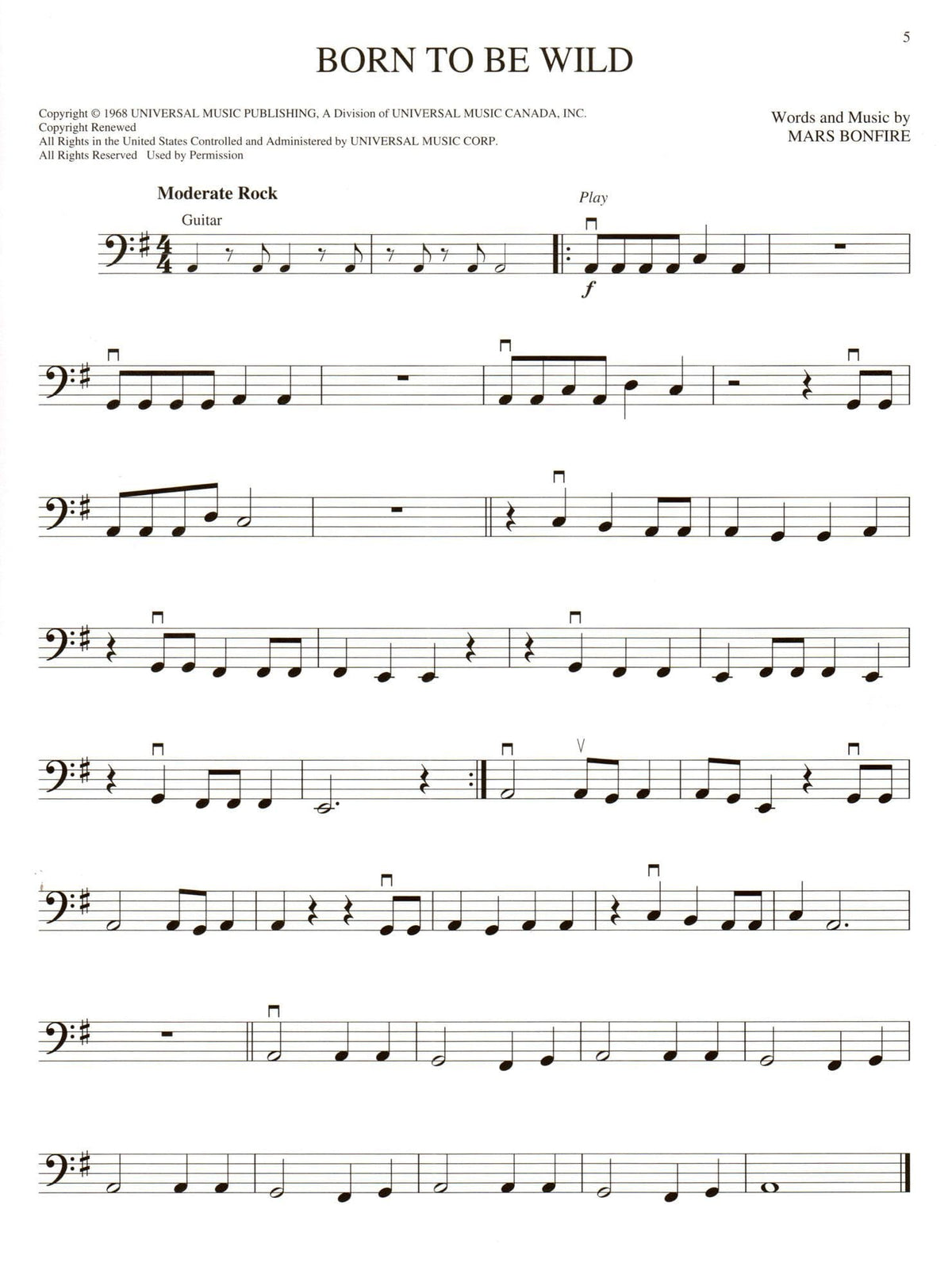 Classic Rock, 10 Monumental Hits - Instrumental Play-Along - for Cello with Online Audio - Hal Leonard