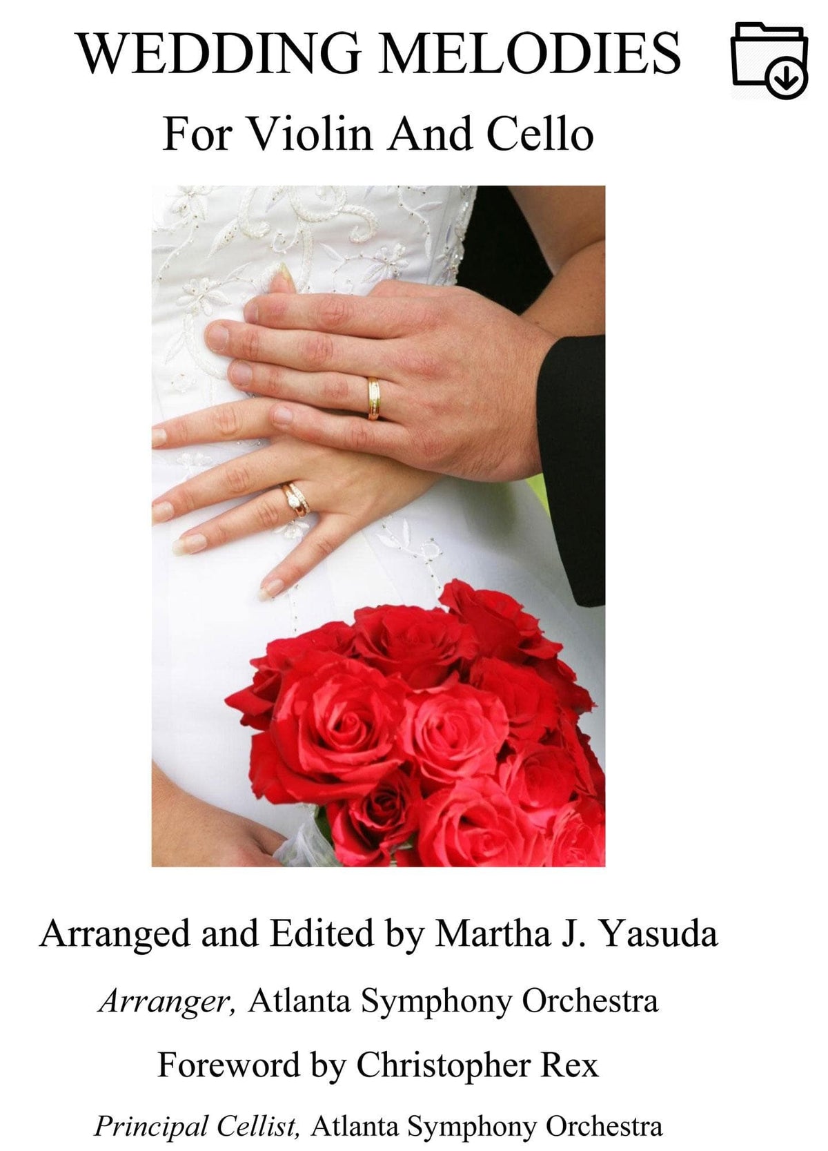 Yasuda, Martha - Wedding Melodies For Violin and Cello - Digital Download
