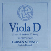 Larsen Viola D String - 4/4 size - Medium Gauge