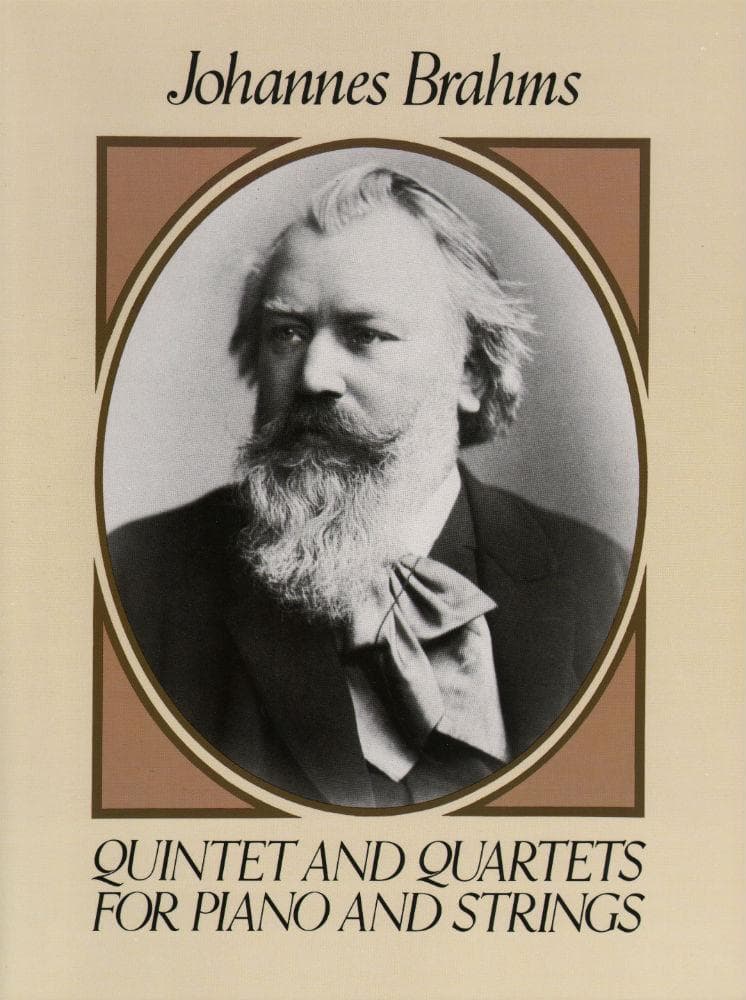 Brahms, Johannes - Quartets and Quintets For Piano And Strings Score - Dover Publication