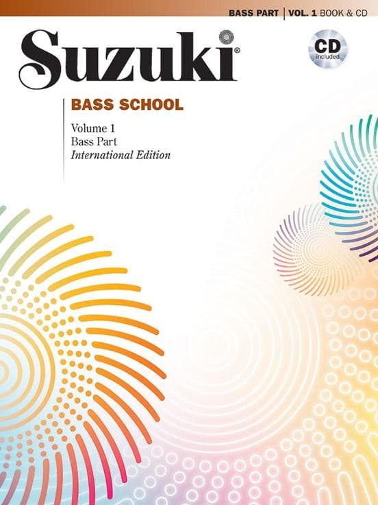 Suzuki Bass School Method Book and CD, Volume 1, Performed by Karr