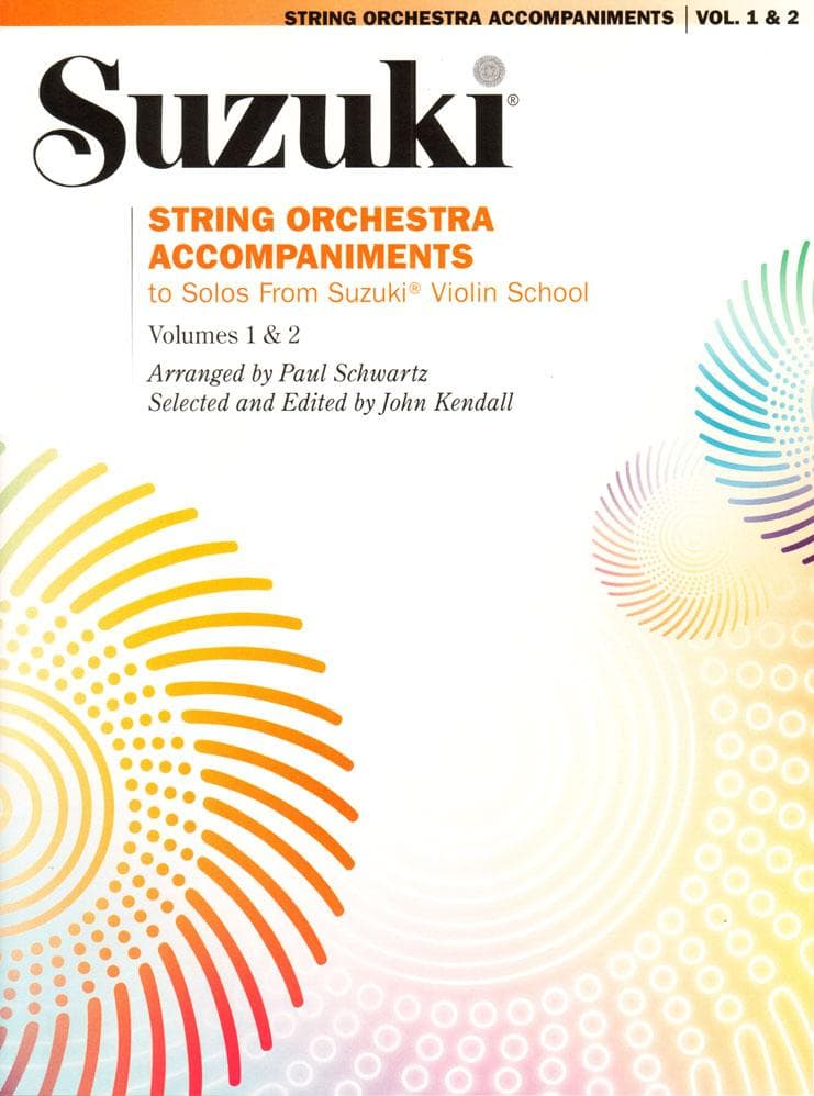 String Orchestra Accompaniments to Solos from Suzuki Violin School, Volumes 1 and 2 - Score
