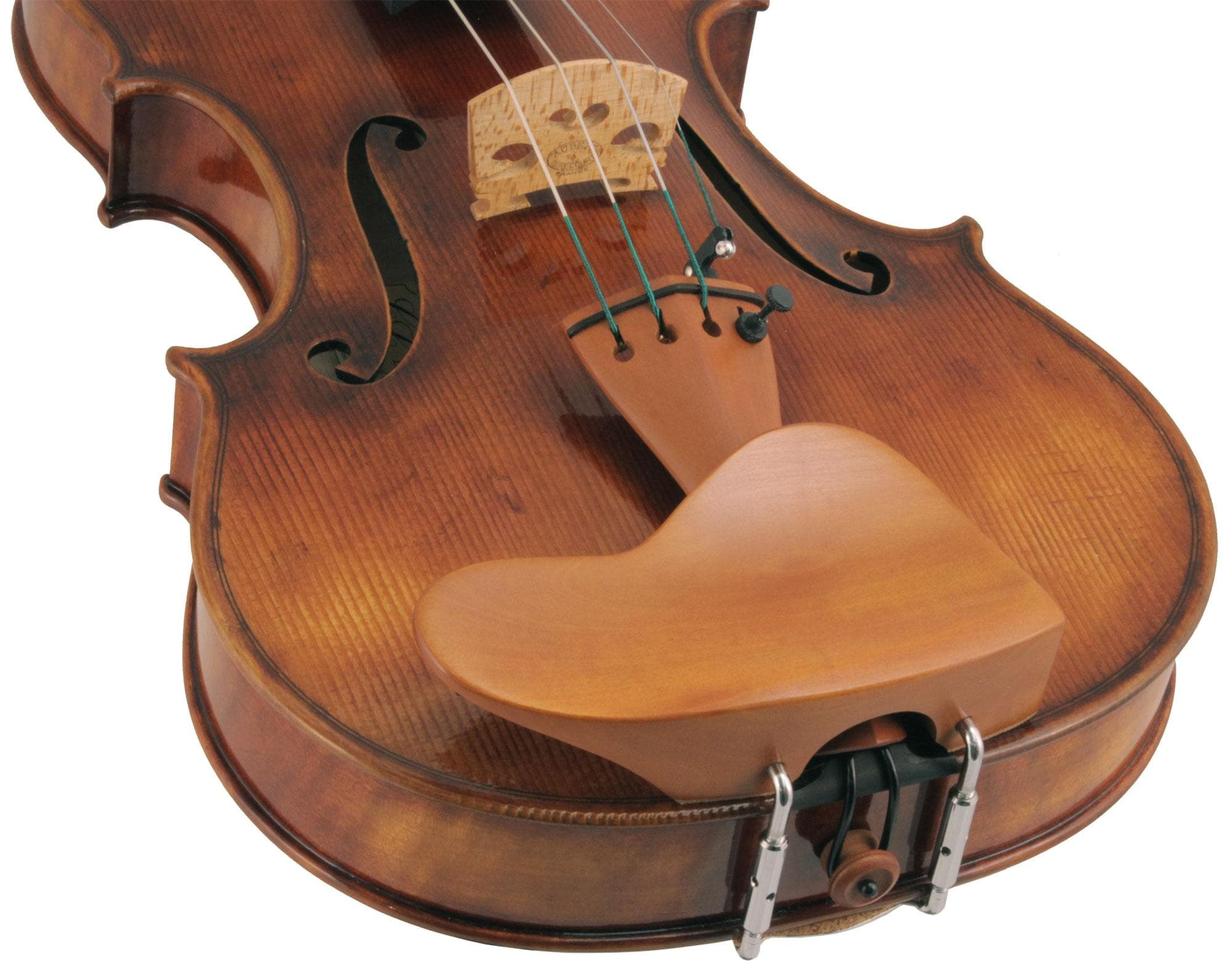 ALEXANDER ACCESSORIES violin chinrest in boxwood with titanium clamp