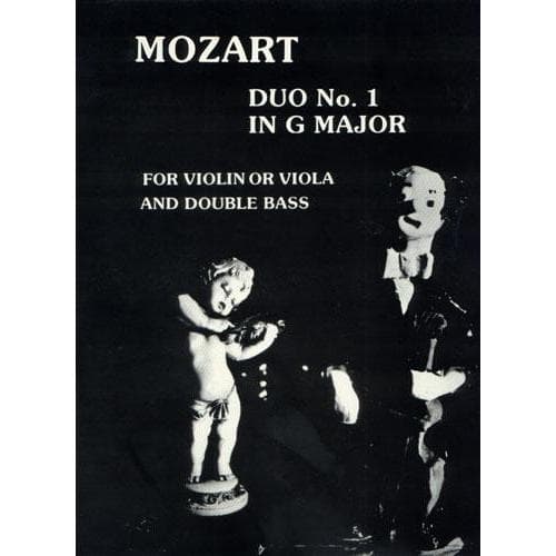 Mozart, WA - Duo No 1 in G Major, K 423 - Violin (or Viola) and Bass - edited by Frank Proto - Liben Music Edition