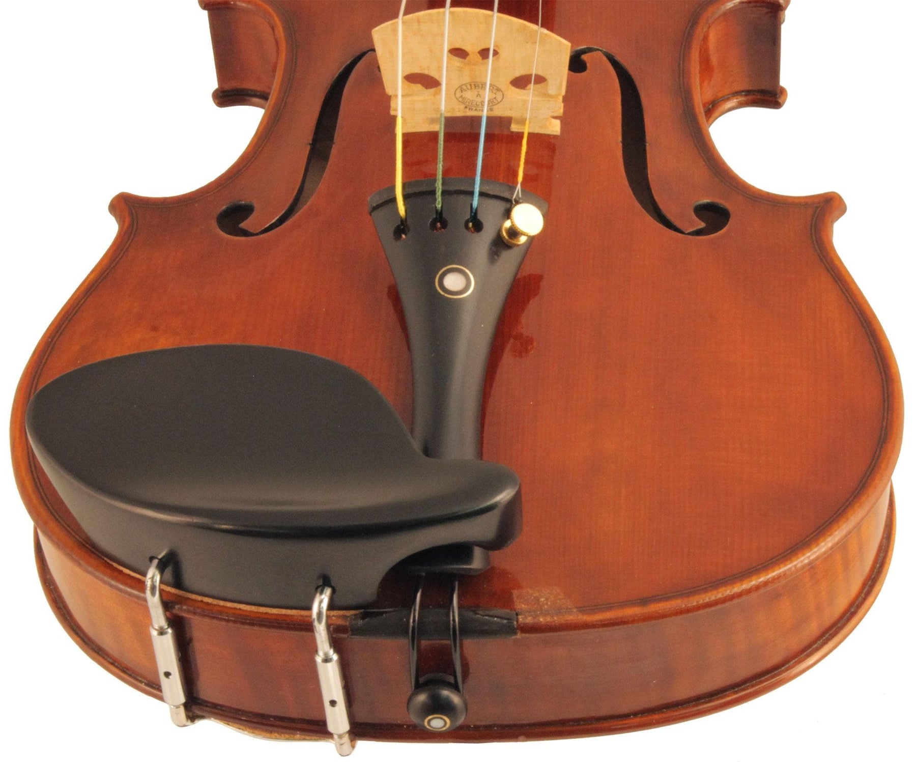 Vermeer Ebony Violin Chinrest - Large Plate