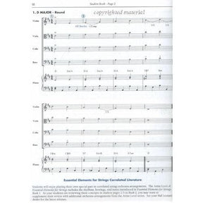 Essential Elements For Strings, Book 2 - Teacher Manual - by Allen/Gillespie/Hayes - Hal Leonard Publication