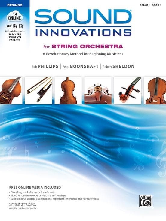 Sound Innovations for String Orchestra - Book 1 - Cello - Phillips, Boonshaft, and Sheldon - Alfred