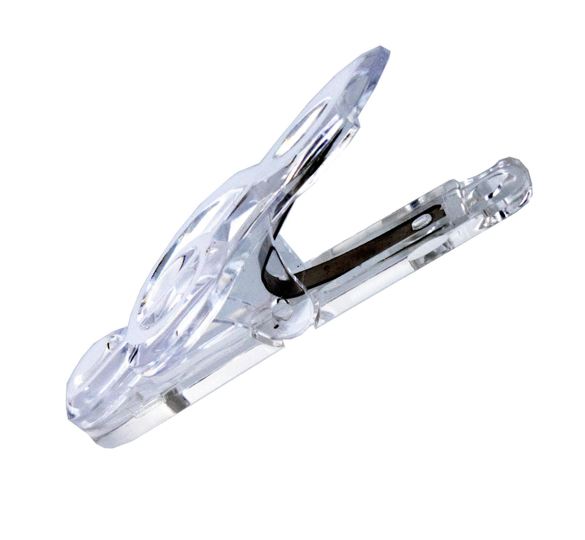 Treble Clef Music Clip - White