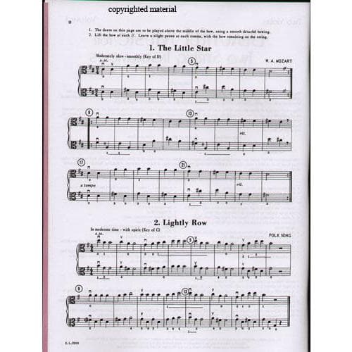 Applebaum, Samuel - Beautiful Music For Two Violas, Volume 1 - Belwin-Mills Publication