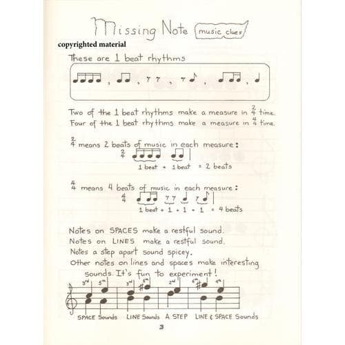 The Missing Note Music Book - Workbook for Strings by Evelyn AvSharian