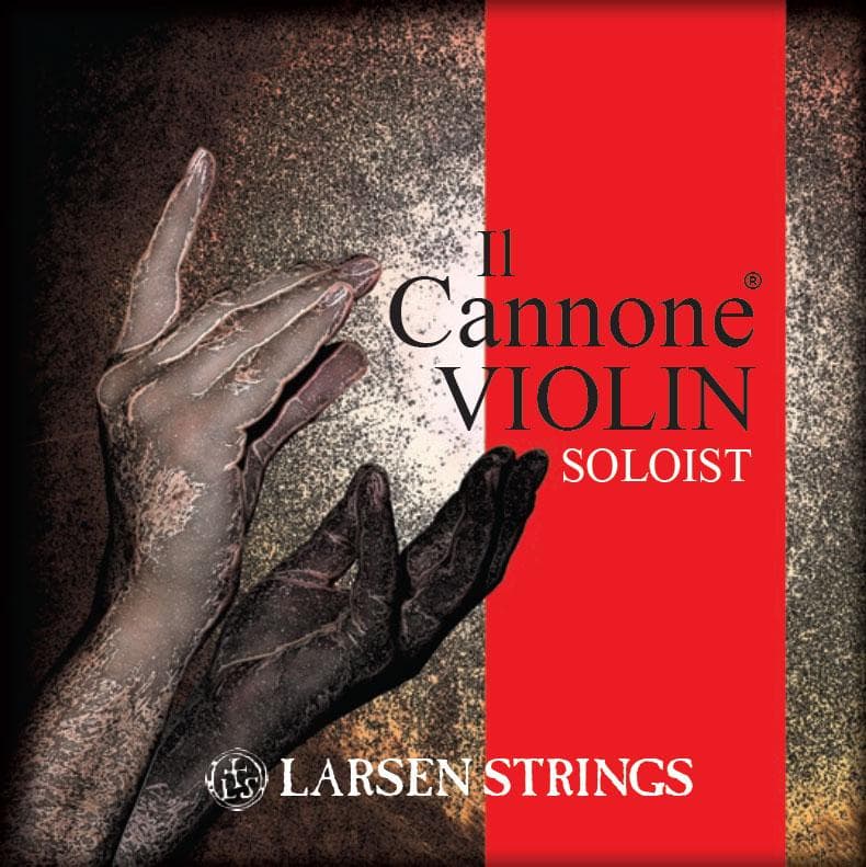 Larsen Il Cannone Violin String Set - 4/4 Size - Soloist Gauge