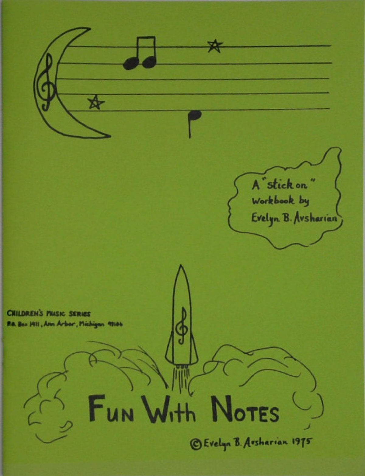 Fun With Notes - Practice Book for Strings by Evelyn Avsharian - Digital Download