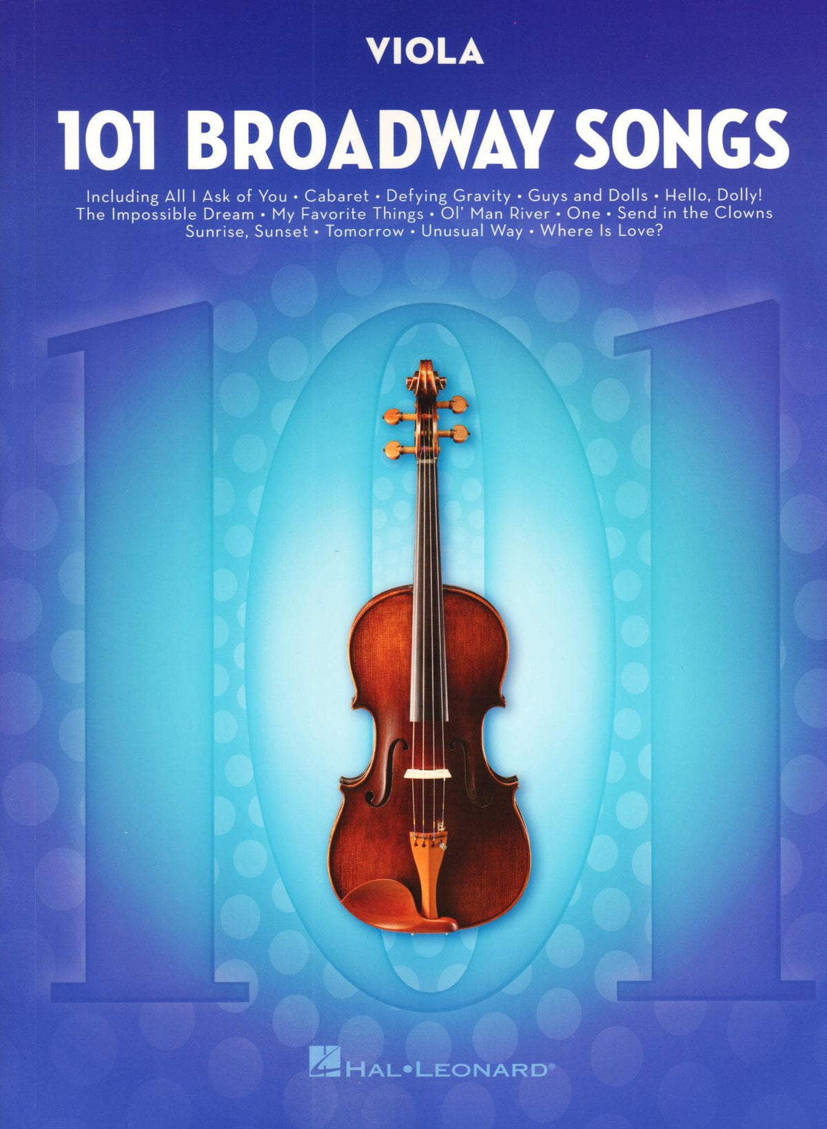 101 Broadway Songs for Viola