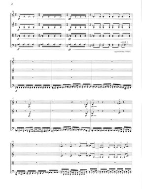 Friedman, Jefferson - String Quartet No 2 - Score and Parts - G Schirmer Edition