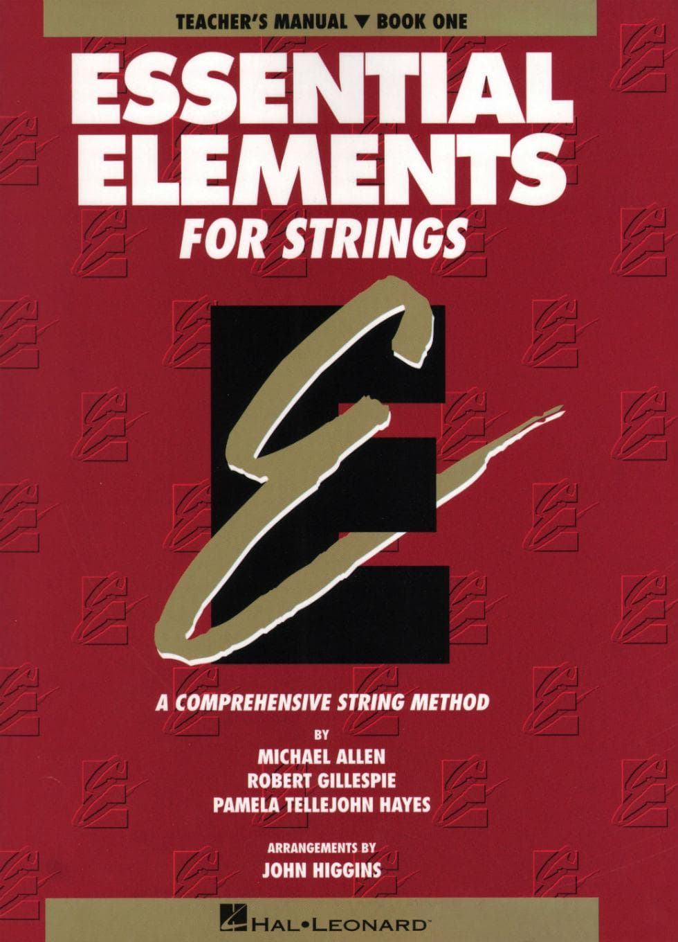 Essential Elements For Strings, Book 1 - Teacher Manual - by Allen/Gillespie/Hayes - Hal Leonard Publication