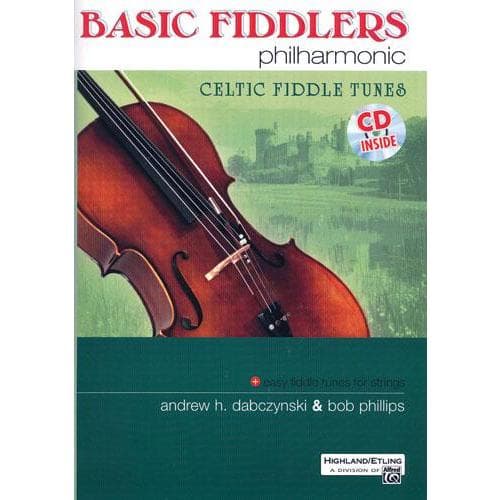 Basic Fiddlers Philharmonic - Celtic Fiddle Tunes - Cello Book with CD - by Dabczynski & Phillips - Alfred Publishing