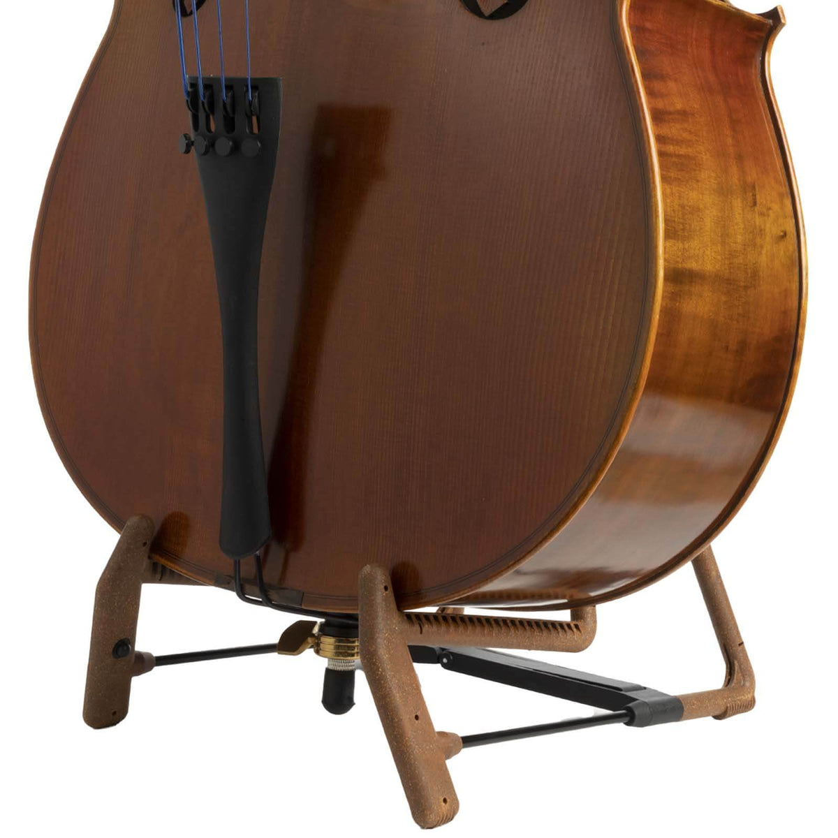 K&M A-Frame Display Stand for Cello and Guitar - Cork