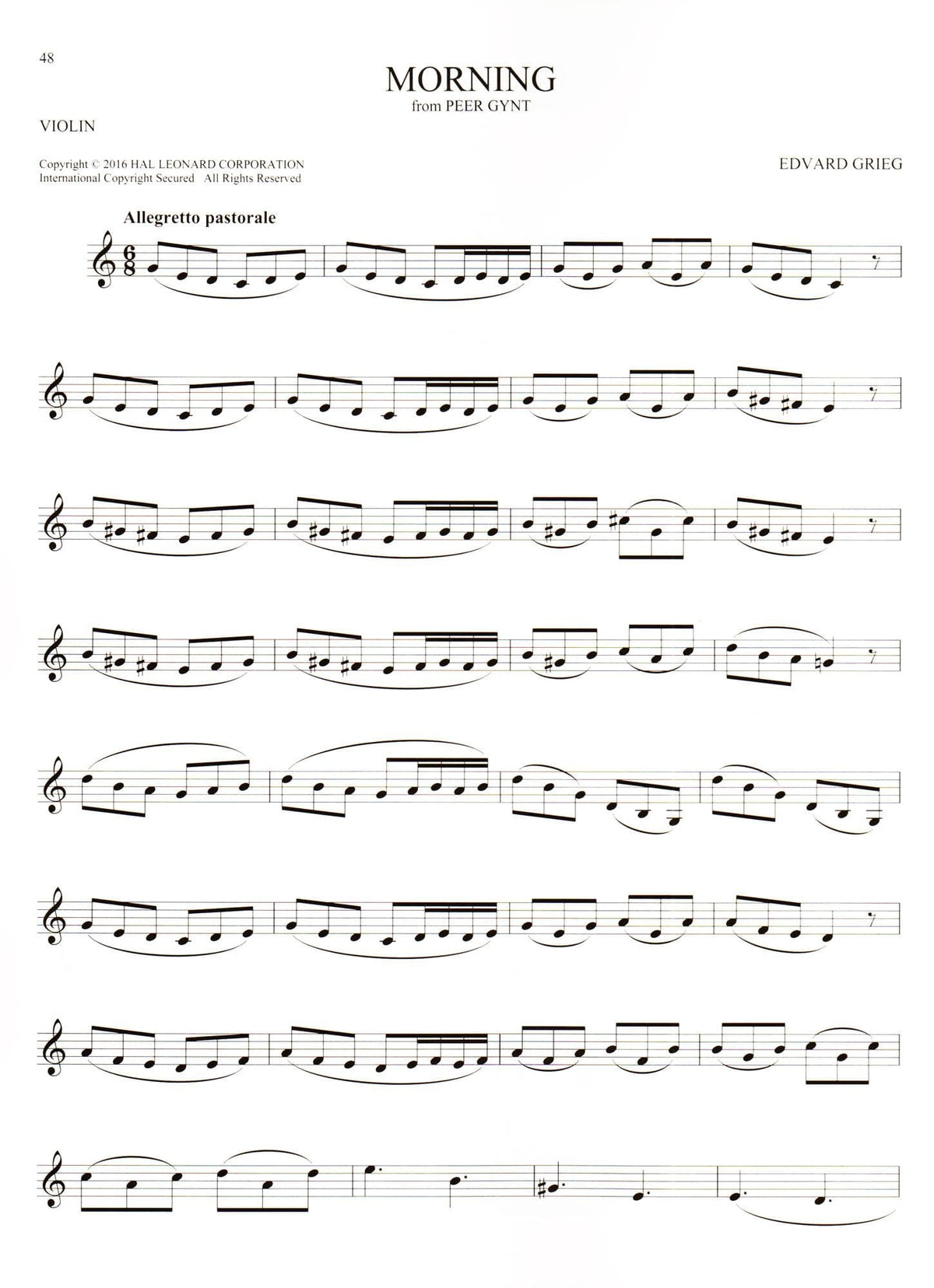 101 Classical Themes for Violin