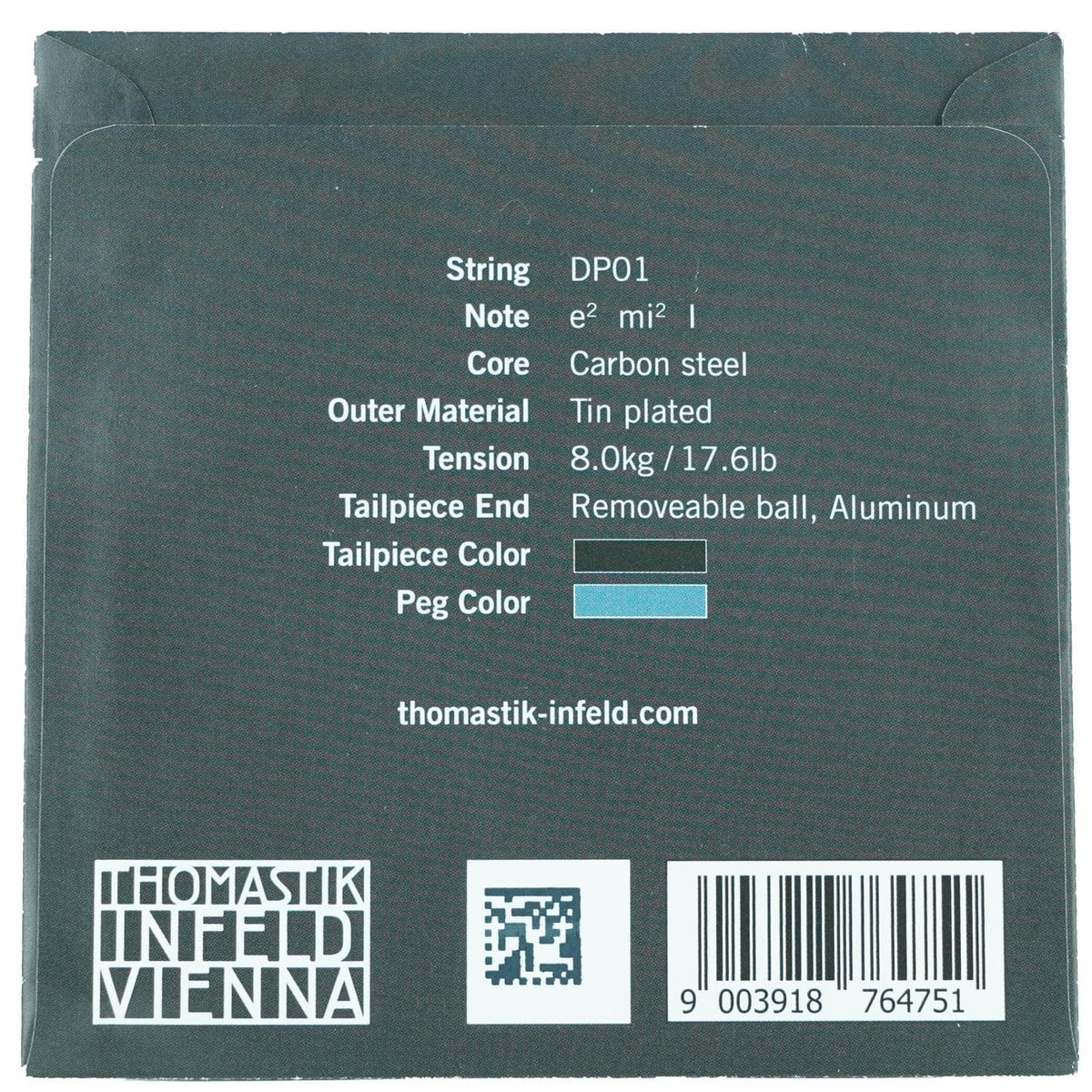 Thomastik-Infeld Dominant Pro Violin E-String - 4/4 Size - Medium Gauge