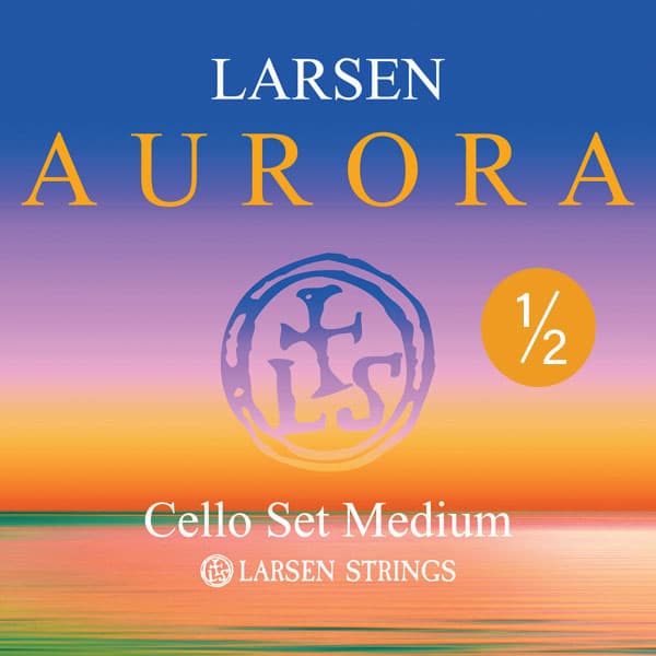 Larsen Aurora Cello Set - 1/2 Size Strings