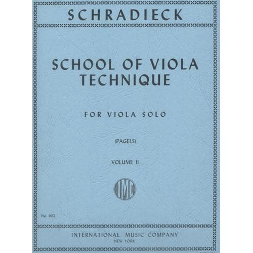 Master Viola Technique with Schradieck Vol 2