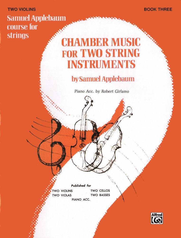 Applebaum, Samuel -Chamber Music For Two String Instruments - Book 3 for Violin - Belwin/Mills Publication