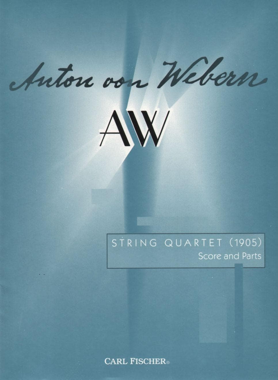 Webern - String Quartet (1905) Published by Carl Fischer