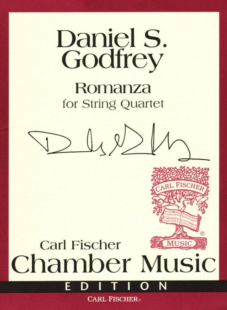 Godfrey, Daniel S - Romanza for String Quartet - Carl Fischer Edition