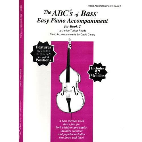 Rhoda, Janice Tucker - Book 2 Piano - The ABCs of Bass Published by Carl Fischer