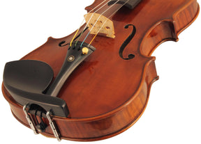 Guarneri Violin Chinrest Ebony Old Hill Plate 4/4