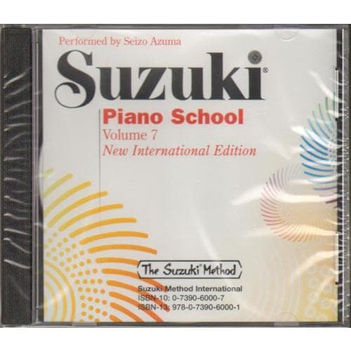 スズキピアノスクール 7巻セット CD付き Suzuki Piano School CD Vol. 7: Seizo Azuma