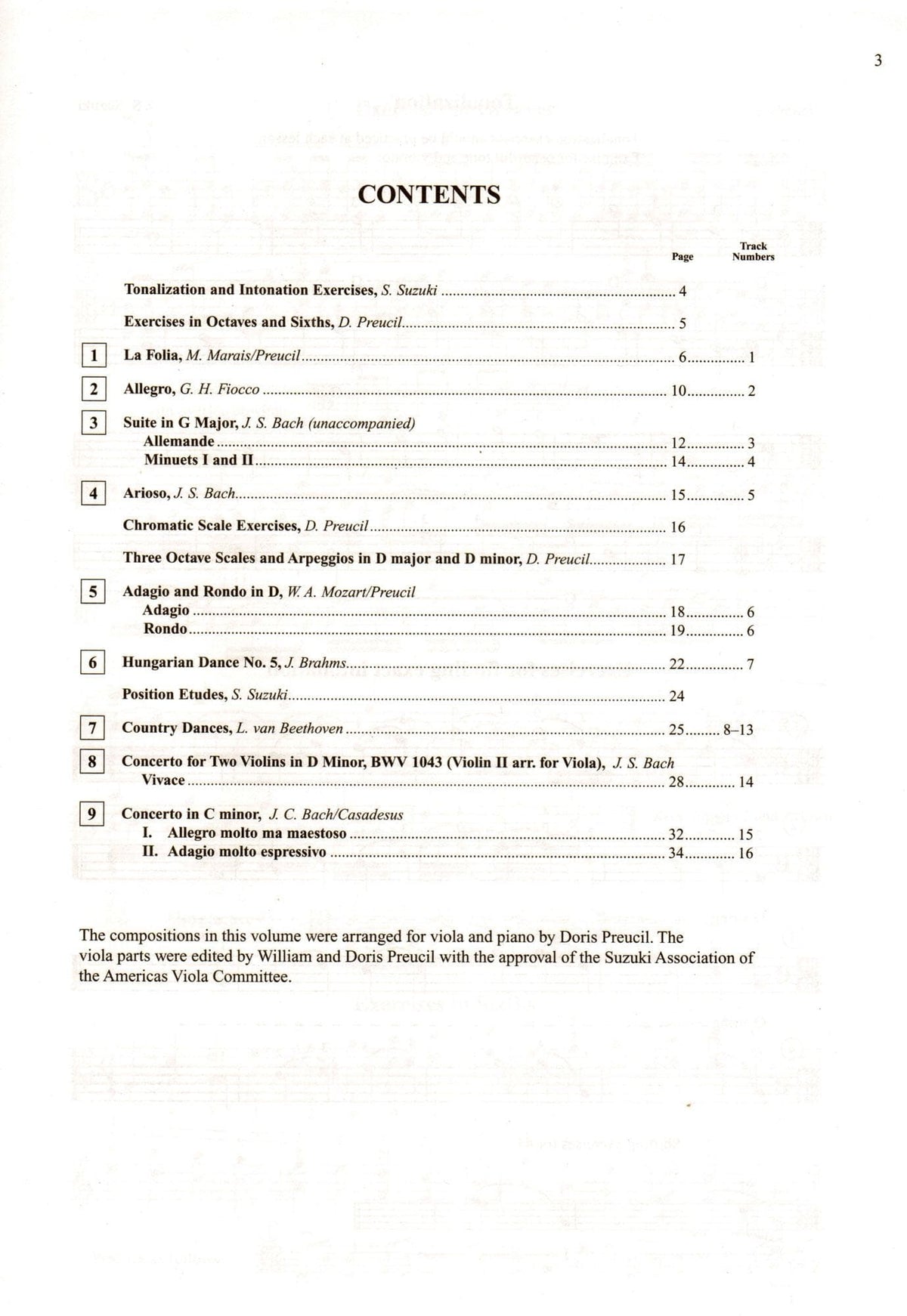 Suzuki Viola School Method Book and CD, Volume 6
