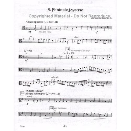 Christmas Album for String Quartet - Set of Parts - arranged by Vernon Taranto - Latham Music